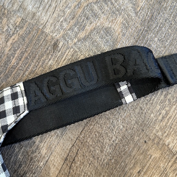 Baggu Gingham Black and White Fanny/Belt bag Crossbody - Picture 2 of 4